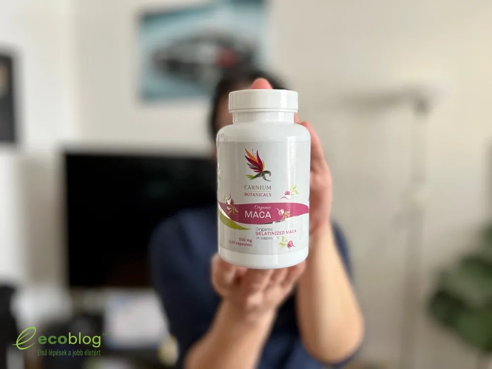 BIO Maca csomagolás és kapszula a tesztelés során