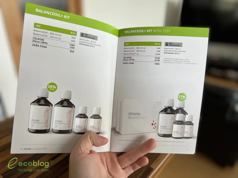 Zinzino Balance Oil+ adagolása napi rutinhoz