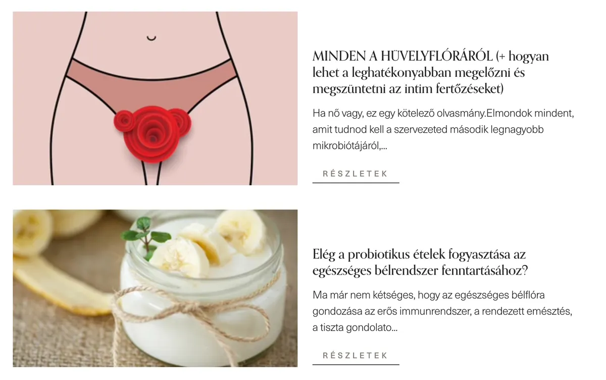 Her Biotic rövid verdikt: megéri a probiotikum nőknek