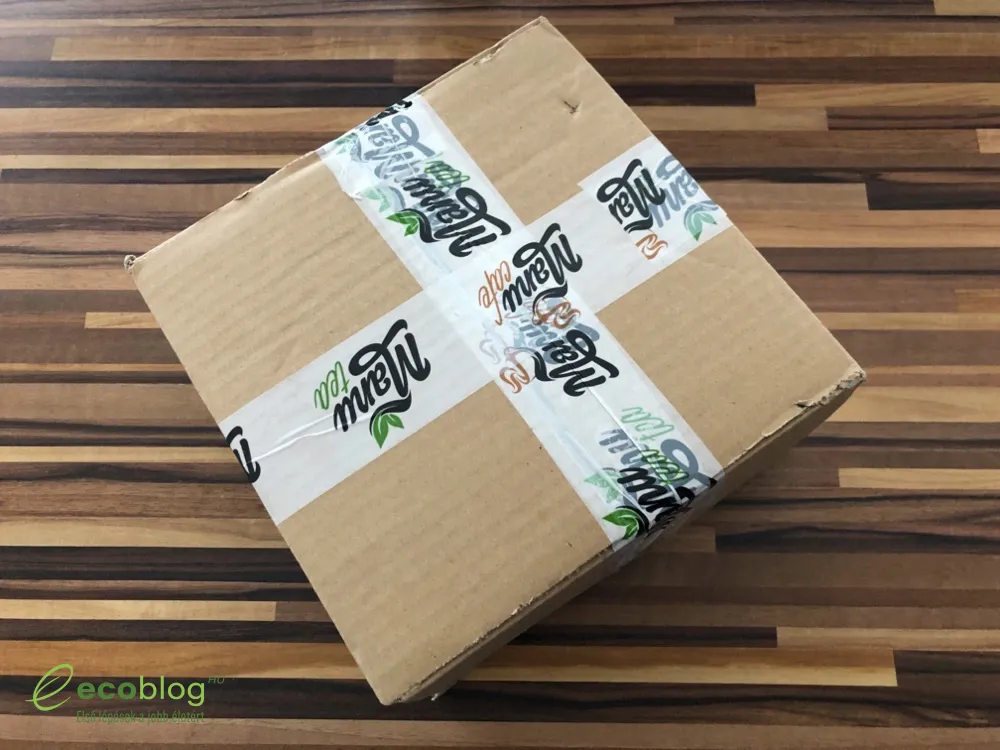 A ManuTea e-shop főoldala a teák kínálatával