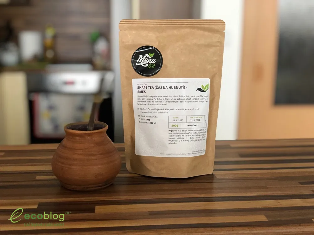 Shape Tea vörös Pu Erh kimért szálas tea a ManuTea kínálatából