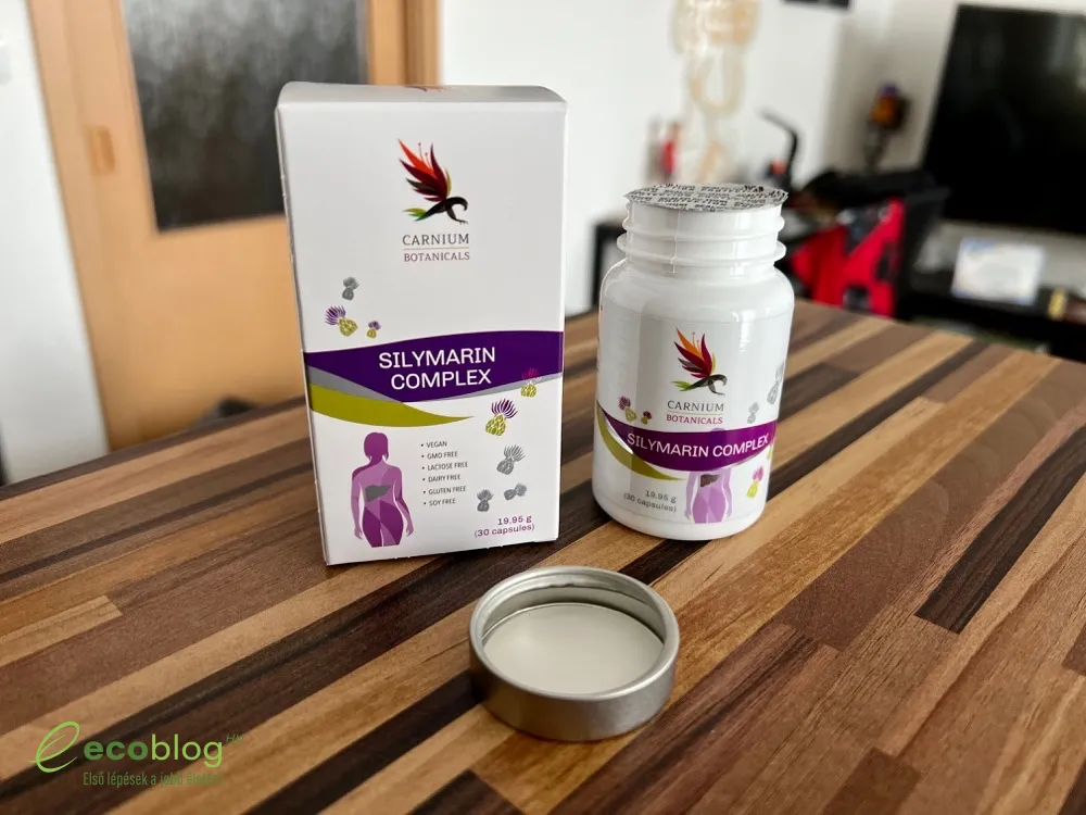 Carnium Botanicals Silymarin Complex összetevők bemutatása