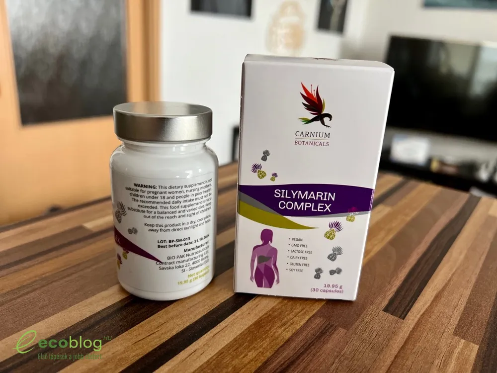 Carnium Botanicals Silymarin Complex a napi rutinban